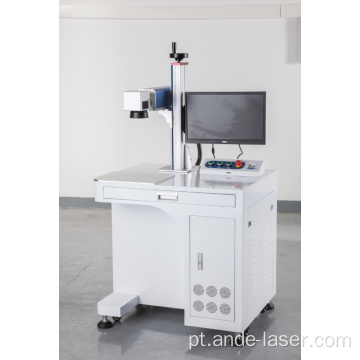 preço da máquina de marcação a laser de fibra branca / preta / colorida